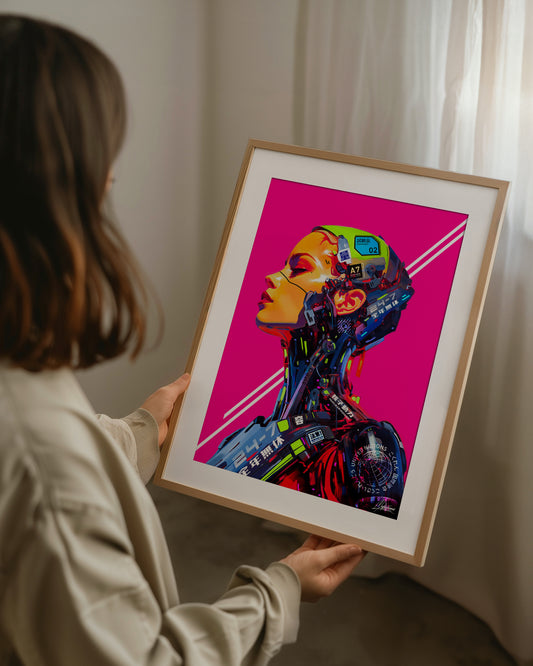 AI DREAMS_ Digital Oil Painting Artwork.