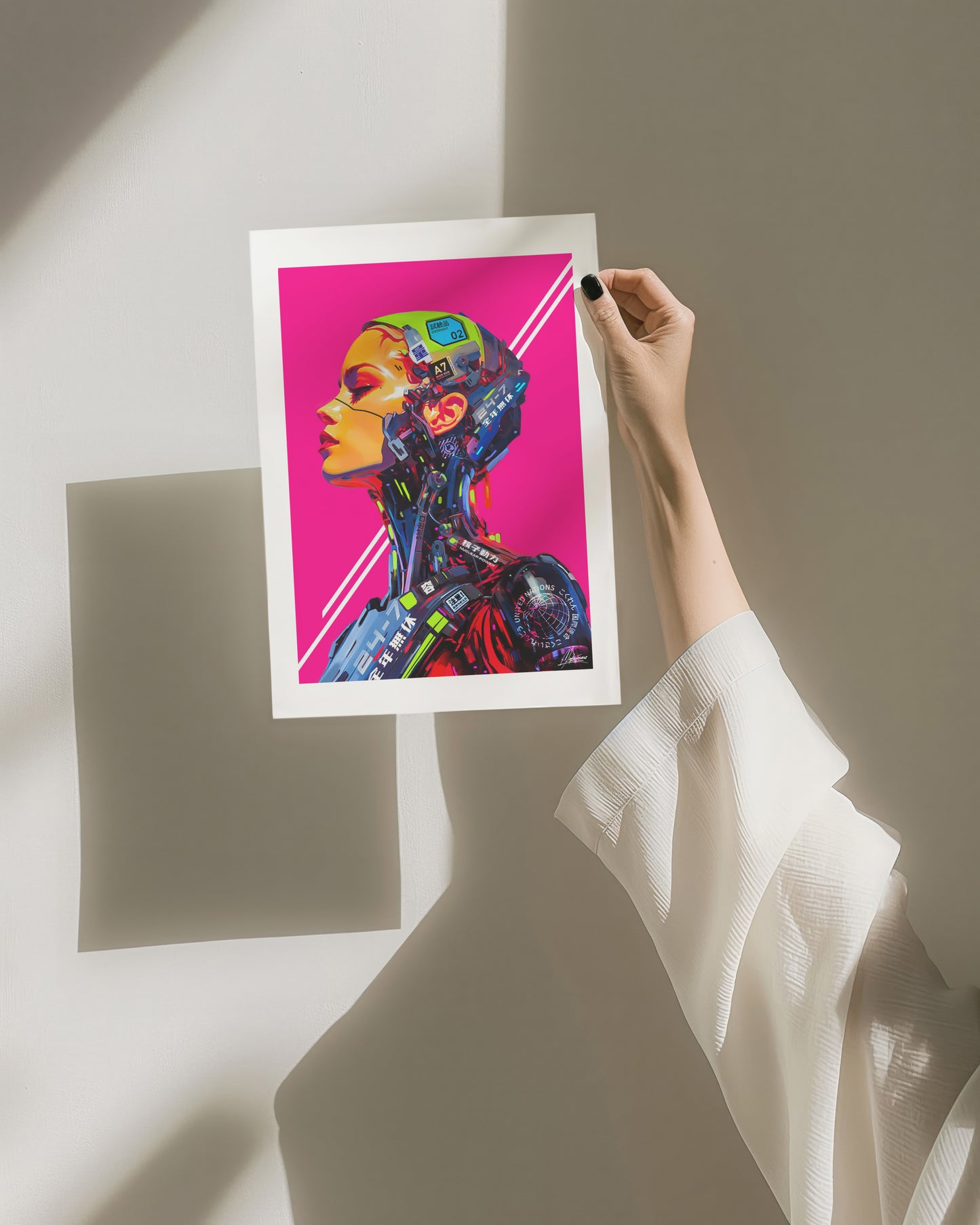 AI DREAMS_ Digital Oil Painting Artwork.