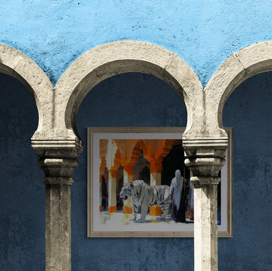THE BEGINNING_ Orientalism Digital Artwork