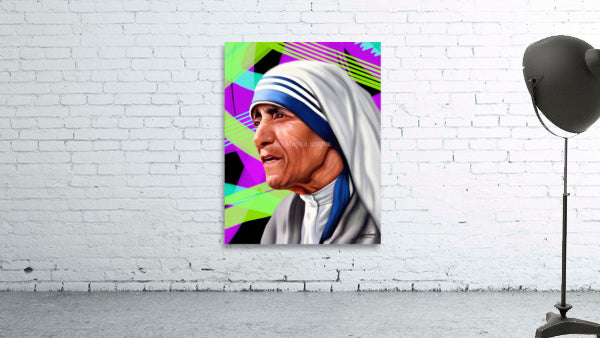 THERESA-19_Mother Theresa Digital Painting Artwork.