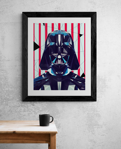 VADER_ Low Poly Star wars Fan-art