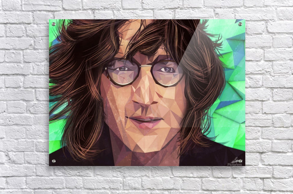 INDIE LENNON_ Low Poly Beatles Fan-art.