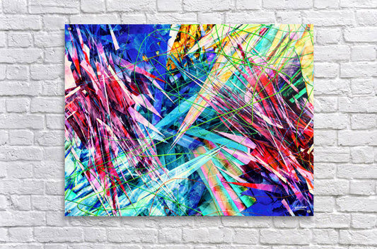 RUCKBLENDE_ Neon Abstract Digital Illustration.