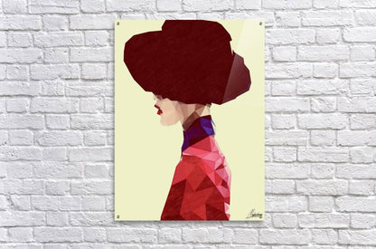 CHIC HAT_Low Poly Fashion Artwork