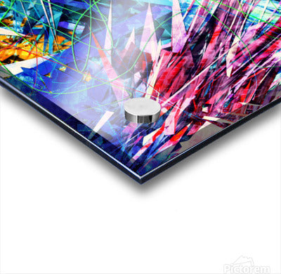 RUCKBLENDE_ Neon Abstract Digital Illustration.