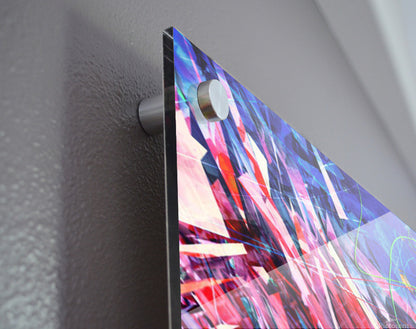 RUCKBLENDE_ Neon Abstract Digital Illustration.