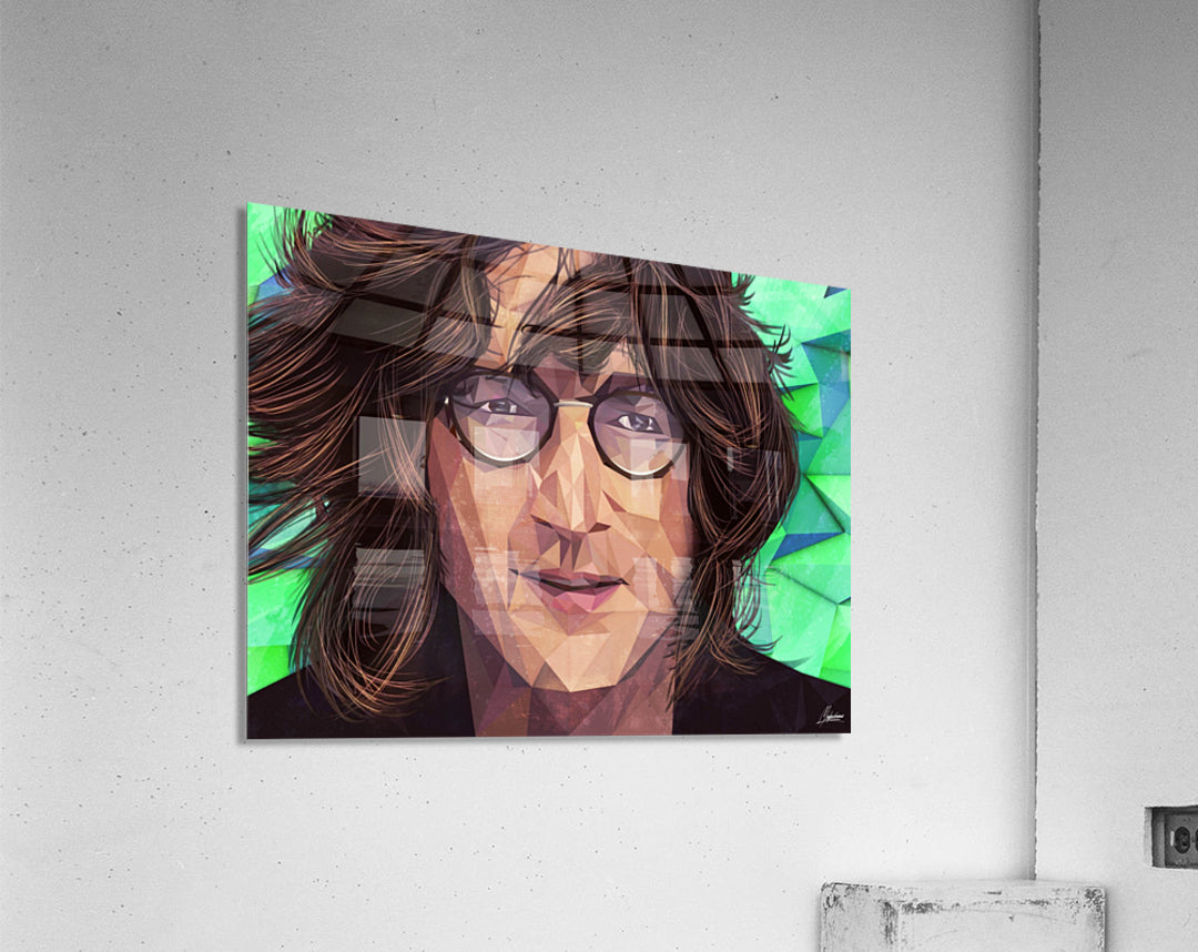 INDIE LENNON_ Low Poly Beatles Fan-art.