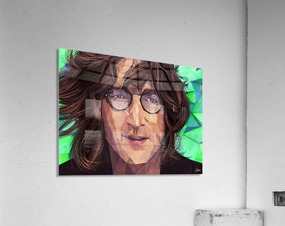 INDIE LENNON_ Low Poly Beatles Fan-art.
