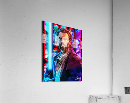 KENOBI_ Low Poly Star Wars Fan-art Artwork.