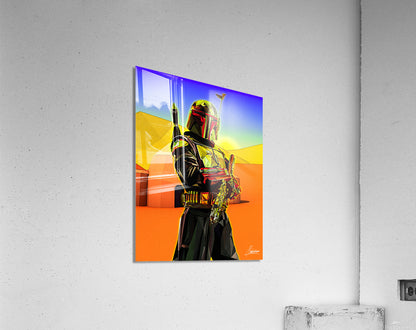 ALPHA FETT_ Low Poly Star Wars Fan-art.
