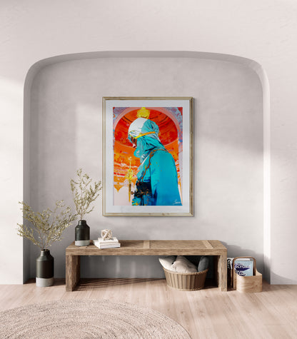 Crystal Path_ Orientalism Digital Painting Artwork