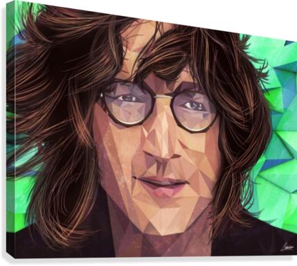 INDIE LENNON_ Low Poly Beatles Fan-art.