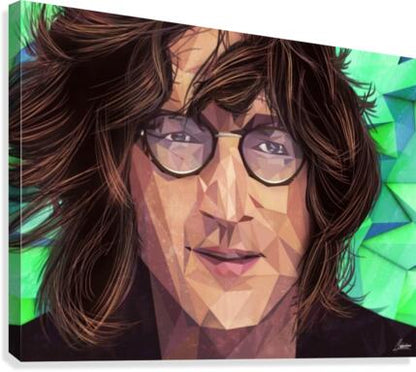INDIE LENNON_ Low Poly Beatles Fan-art.
