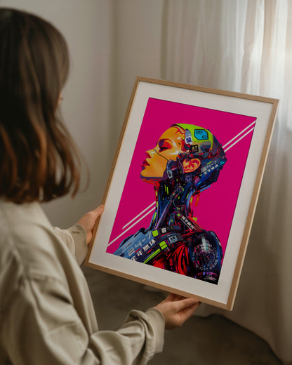 AI DREAMS_ Digital Oil Painting Artwork.