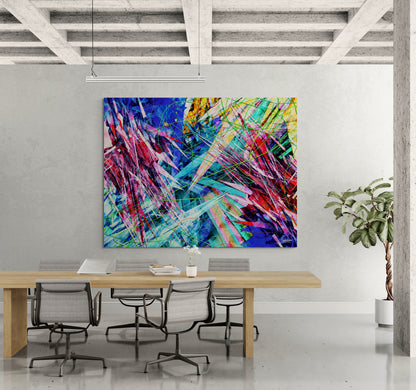 RUCKBLENDE_ Neon Abstract Digital Illustration.