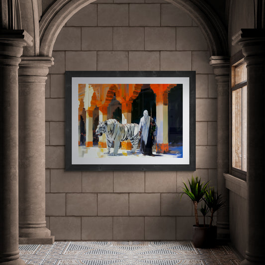 THE BEGINNING_ Orientalism Digital Artwork