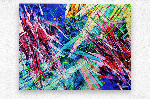 RUCKBLENDE_ Neon Abstract Digital Illustration.