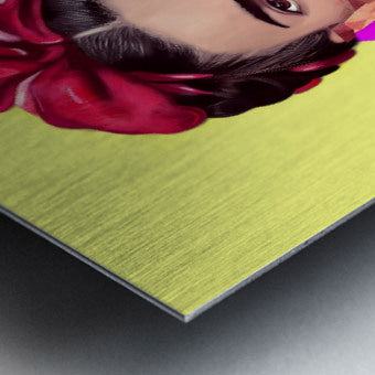MODERN FRIDA_ Low Poly Frida Kahlo Artwork.