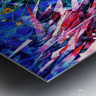 RUCKBLENDE_ Neon Abstract Digital Illustration.