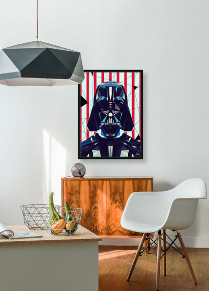 VADER_ Low Poly Star wars Fan-art