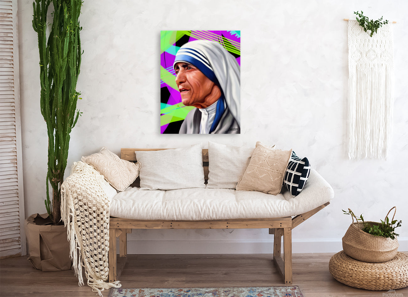 THERESA-19_Mother Theresa Digital Painting Artwork.
