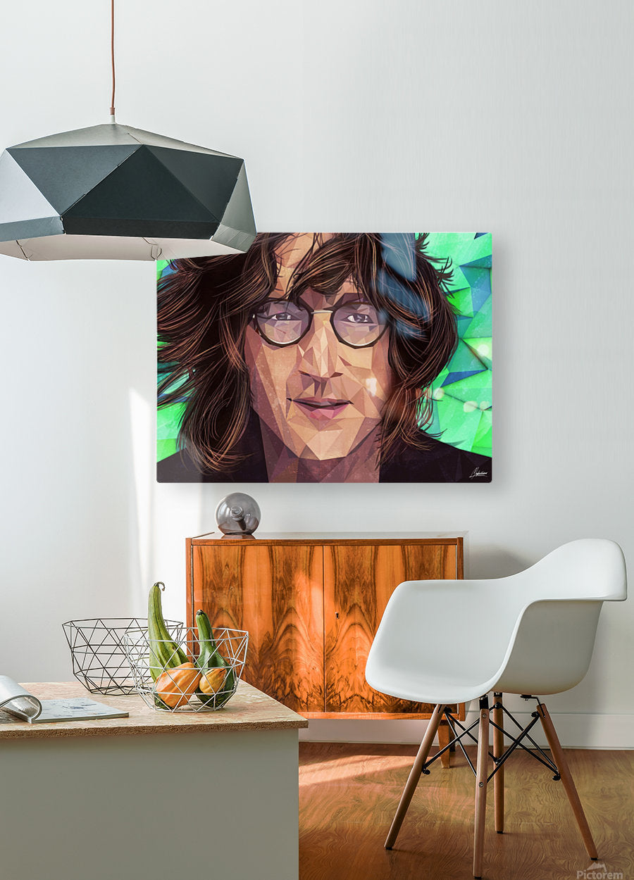 INDIE LENNON_ Low Poly Beatles Fan-art.