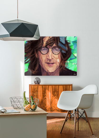 INDIE LENNON_ Low Poly Beatles Fan-art.