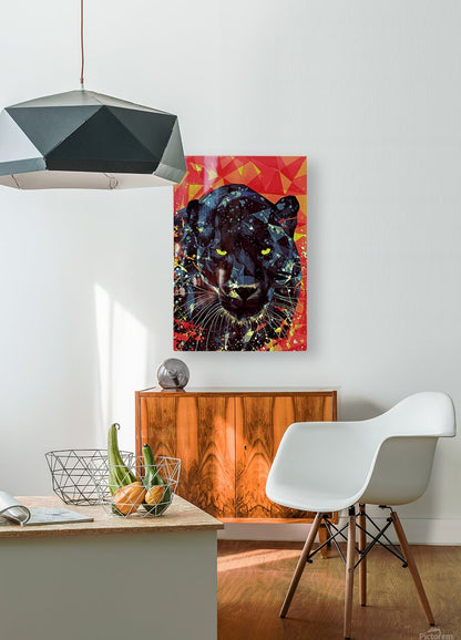Le Noic Parduc_ Low Poly Panther Artwork