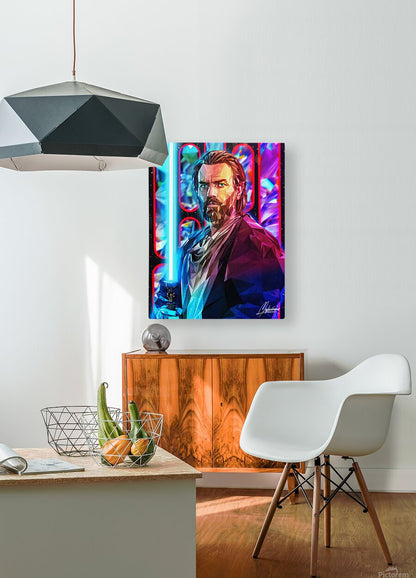 KENOBI_ Low Poly Star Wars Fan-art Artwork.