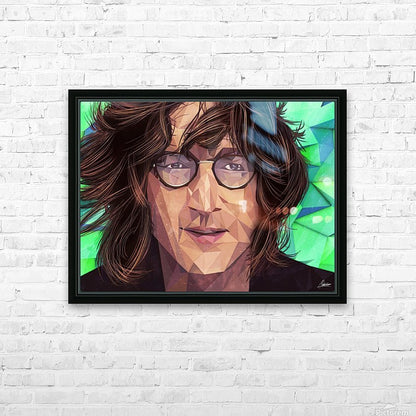 INDIE LENNON_ Low Poly Beatles Fan-art.