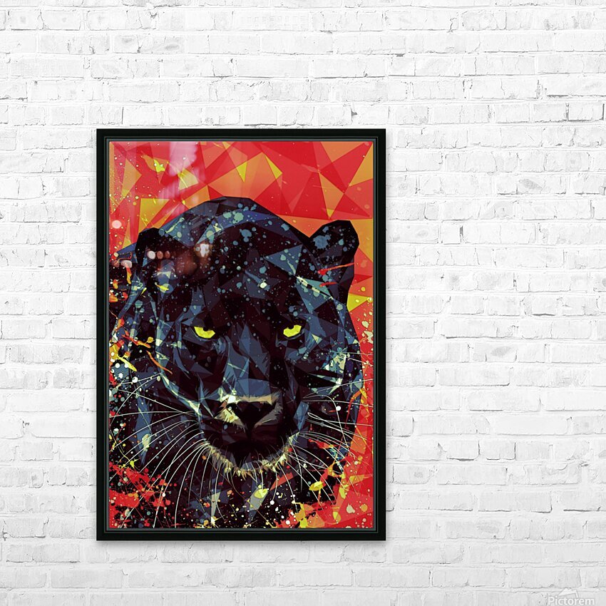 Le Noic Parduc_ Low Poly Panther Artwork
