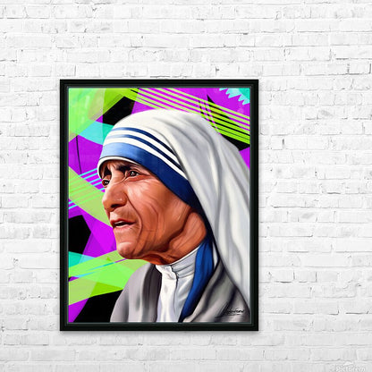 THERESA-19_Mother Theresa Digital Painting Artwork.