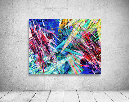 RUCKBLENDE_ Neon Abstract Digital Illustration.