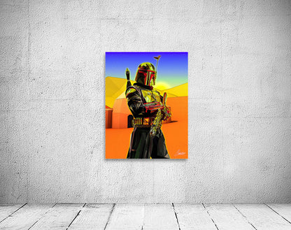 ALPHA FETT_ Low Poly Star Wars Fan-art.